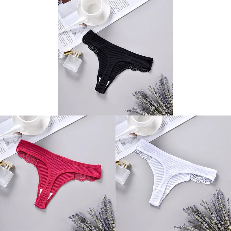 Buy 3 Pay 2 - Sexy Plus Size Thongs